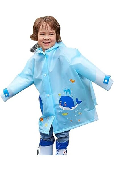 KASTWAVE Kids Raincoats - Waterproof Reusable Rainwear for Toddlers & Childre...