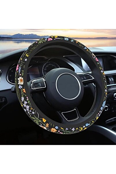Tazweeq Car Steering Wheel Cover for Women Men, Non-Slip Breathable Steering ...
