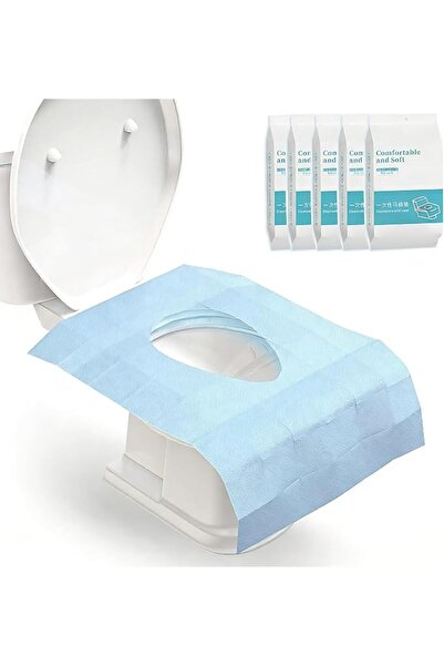 MsAnya 50 Pack Disposable Toilet Seat Covers - Extra Large & Waterproof - Per...