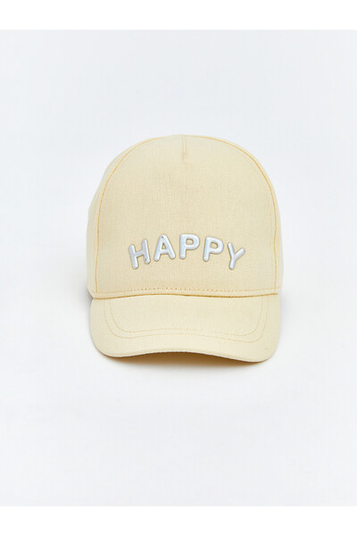 LC Waikiki Trendlucky Letter Embroidered Baby Girl Cap Hat with Difference in...