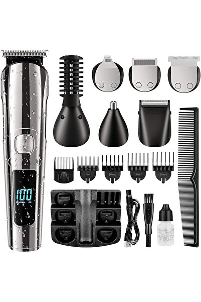 JOYZZZ Beard Trimmer, Cordless Hair Clippers, Waterproof Grooming Kit for Men...