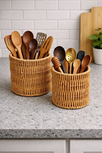 Bayev Rattan 700780 Βάση για μαχαιροπίρουνα 2 τεμαχίων, Βάση για μαχαιροπίρου...