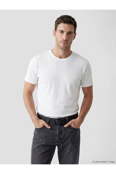LC Waikiki Trendlucky Leather Look Men's Belt with a Difference