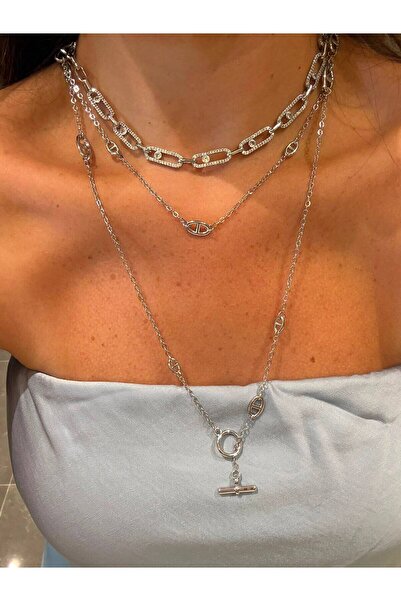LUNEA Marka Choker Kolye (üstteki kolye)