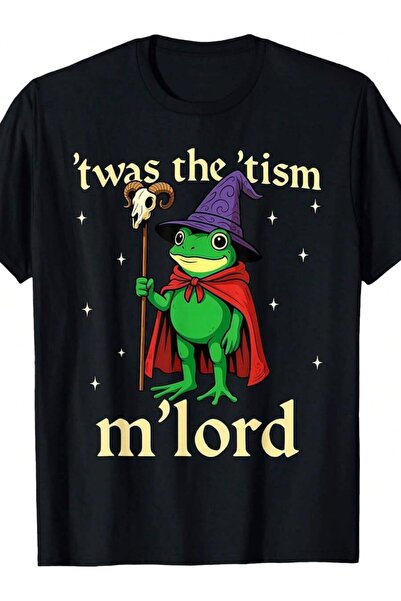 2BIR TWAS The Tism M Lord Funny Vintage Frog Graphic Tee T Shirt.JpgParties B...