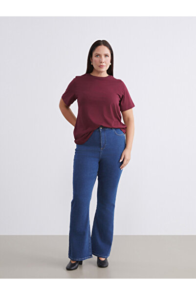 LC Waikiki Timeless Clothing & Timeless Choices Plus Size Spanish Flare Women...