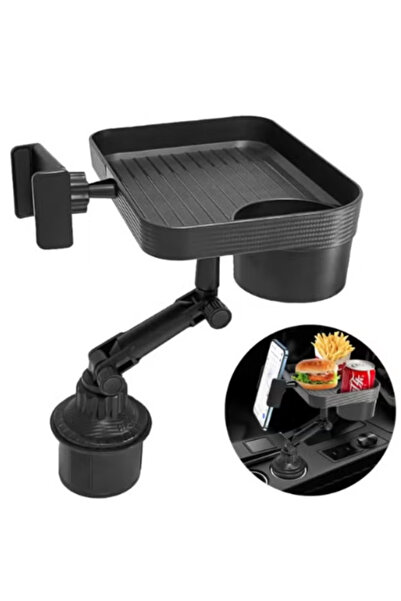 GENERAL 2-in-1 Multi-Use Car Tray with Phone Holder