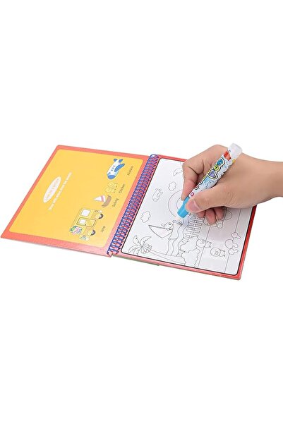 Cryfokt Water Drawing Coloring Painting Book for Kids Reusable Mat Toy Early ...