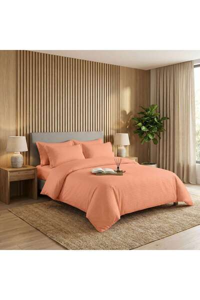 TextiLici Polycotton damask Duvet Cover Set , TextiLici®, 6 pieces, Stretchy ...