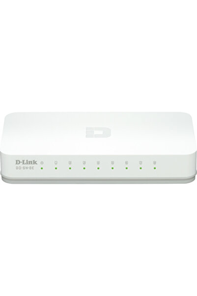 D-Link SWITCH 8 porturi 10/100Mbps, carcasa plastic, "GO-SW-8E"