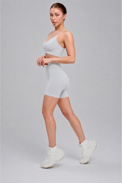 Marquise Pantaloni Scurți Sport Seamless Push-Up, LGS18, maro