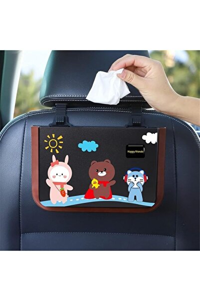 X SPRING Hanging Car Trash Can, Collapsible Leakproof TPE Silicone Organizer ...