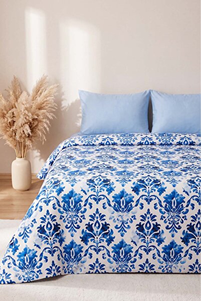 Rivaİstanbul Mediterranean Double Printed Pique & Bedspread 210X230 cm