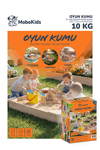 mobokids Sand Pool Sand Natural Quartz Sand