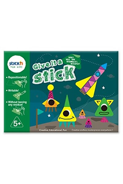 Hopax Carte Creativa Stick'N Give It A Stick - Triunghiuri (+5 Ani) Hopax, 33...