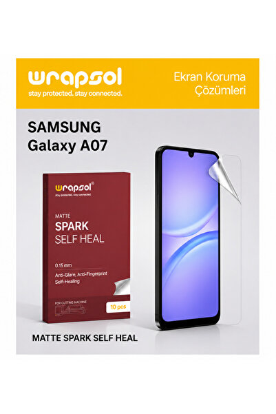 Samsung Galaxy A07 Spark Self Heal Matte Ekran Koruyucu (0.15 mm)