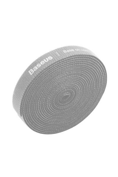 Baseus Rainbow Circle Velcro Straps, organizator de cabluri 3m (gri)