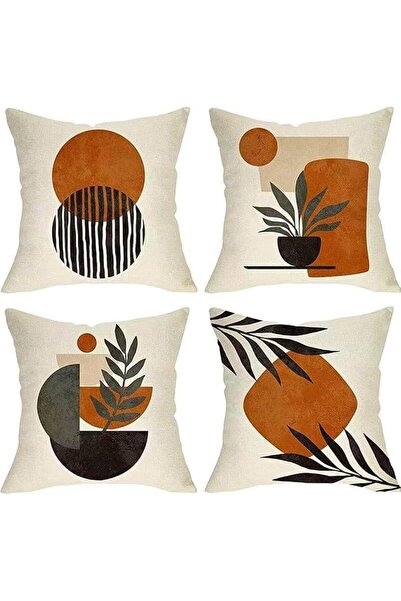 SmartMaster Home Ultra-Soft Pillow Cover, Modern Geometric Pattern Styles Pil...
