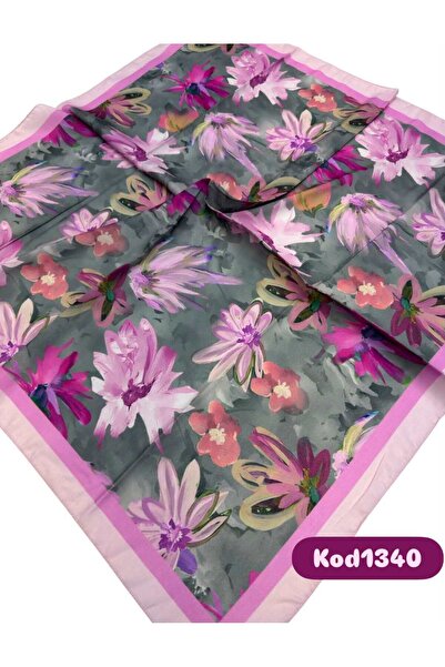 VENOSA ÇİÇEK DESEN SOFT PAMUK EŞARP