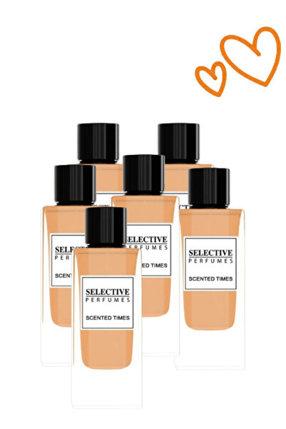 Selective 6 قطع من عطر سنتد تايمز 85 مل