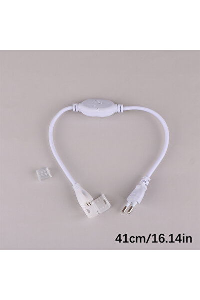 Choice A1 EU Plug For 220v COB LED Strip Power Supply Plug Fast Connector Wit...