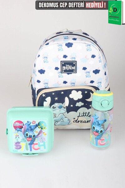 Stitch X Dekomus Licensed Little Dreamer Collection Single Compartment Small ...