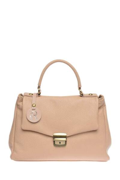 SimpleFind Isabella Rhea Geanta piele -Cornelia-Roz pudra,Geanta de mana piel...