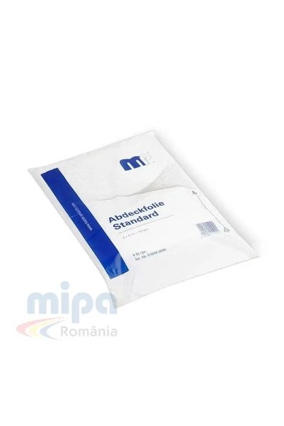 MIPA Folie de mascare standard 7 µm, 4 x 5 m - Set de 10 bucăți
