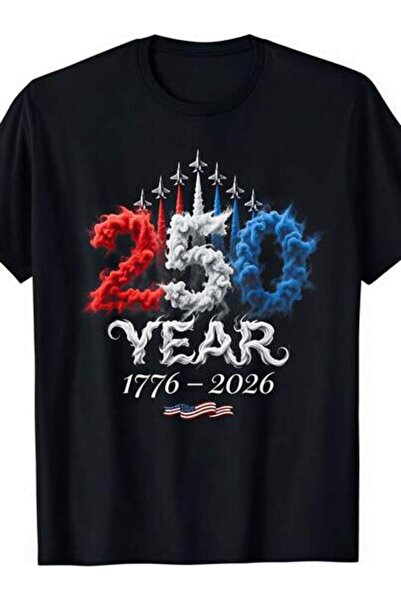9JY Men's Summer Outfits, 250 Year 1776-2026 Patriotic Smoke Jet Funny Vintag...