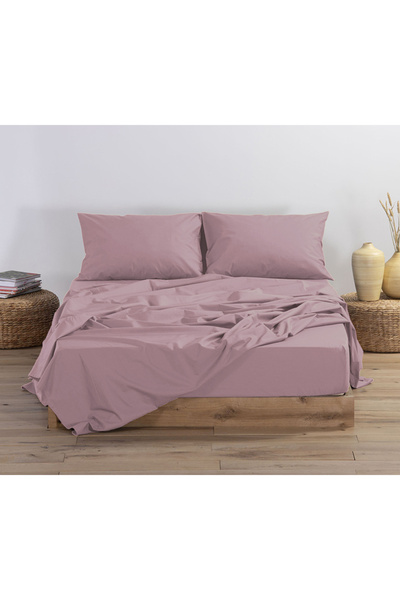 Nef Nef Homeware Nef Nef Βασικό Κατωσέντονο με λάστιχο 160x200+30 Αμέθυστος