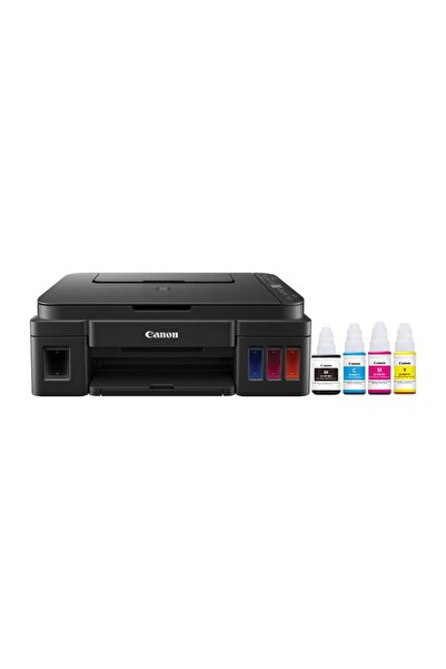 Canon Pixma G3410 Tanklı Yazıcı Tarayıcı Fotokopi + Fotoğraf Kağıdı Hediyeli!