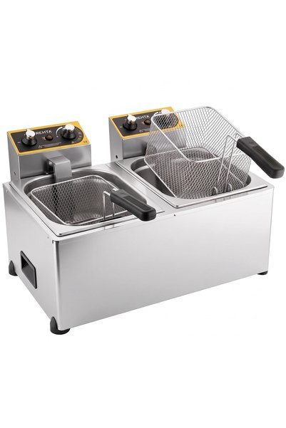 Remta 5+5 lt Pro Model Çiftli Elektrikli Fritöz - R93P
