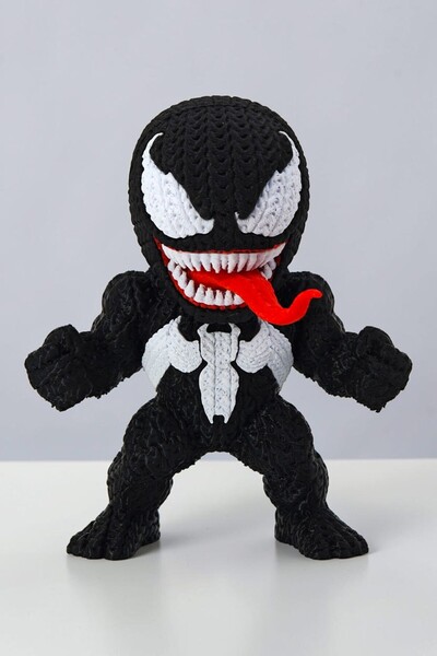 Hunga Venom Yün Örgü Görünümlü Figür | Koleksiyon Figürü