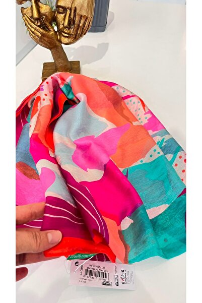 Benetton Premium Tencel Textured Shawl Breathable Soft Fabric
