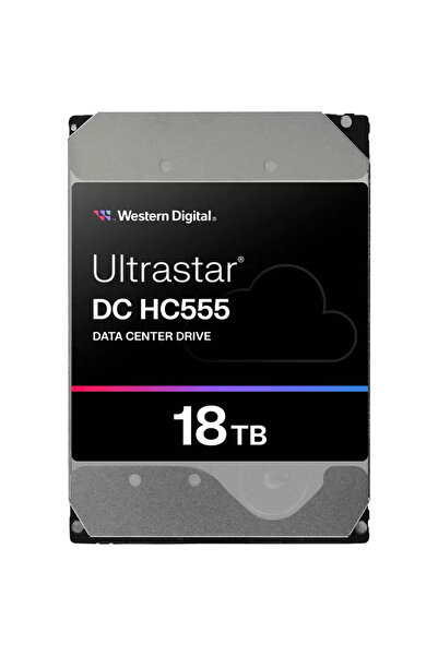 WD HDD Server Ultrastar DC HC555 18TB 512e SE, 3.5"", 512MB, 7200 RPM, SATA, ...