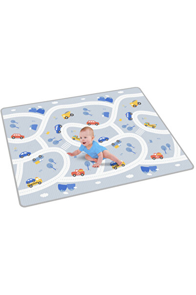 First Step Play Mat 200 x 150 cm, 10 mm Thick – Soft Floor Mat for Kids