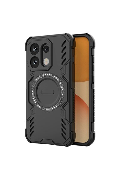 OEM Θήκη για Oppo Reno16 / Oppo Reno16 Pro SSKY257 MagSafe Bumper, Μαύρο, Πολ...