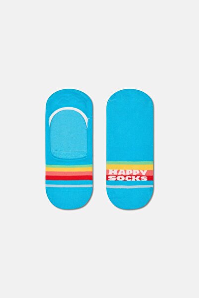Happy Socks - Blue Rainbow Patterned Ballerina Socks