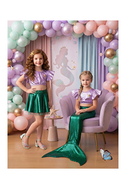 Tusi kids Deniz Kızı Kostümü