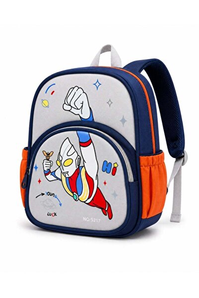 Generic Kids School Backpack for Boys | Cute Cartoon Space Hero Design | Ligh...