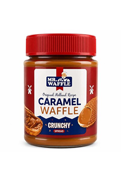 MR.WAFFLE SPREAD CRUNCHY SÜRÜLEBİLİR BİSKÜVİ EZMESİ 360 GR 1*12