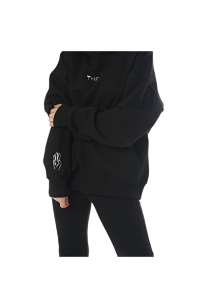 OEMS هودي أسود - XL