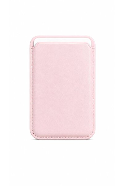 n noppax Micro Woven Wallet Leather Card Holder with Magsafe for iPhone