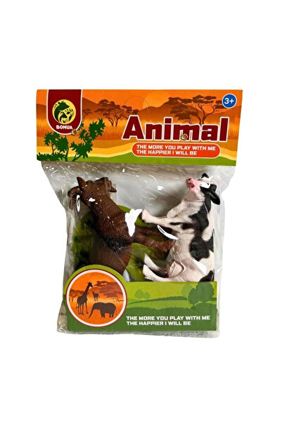 SORA GROUP Bma-11/12 Pvc Double Doublets Animals in Pack - Kid