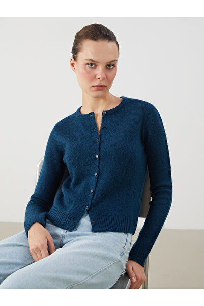 LC Waikiki Cardigan tricotat de damă cu guler rotund