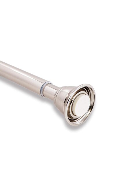 OtherMax Bară telescopică pentru perdele, tip rozpor, pentru duș, argintie, 1...