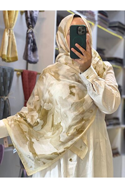 erabel scarfs Desenli Bambu Kraş Şal