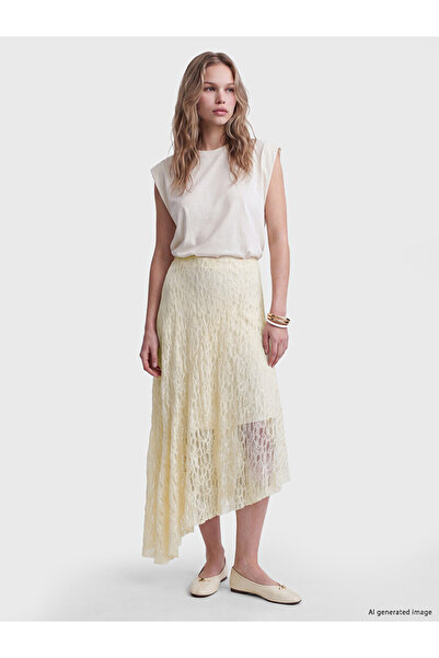LC Waikiki Timeless Clothing & Timeless Choices Asymmetrical Cut Flared Skirt...