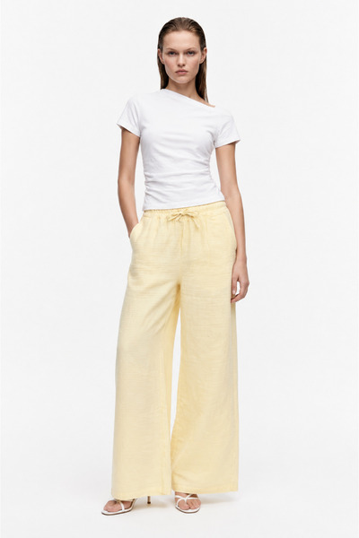 HAKKE Muslin Palazzo Pants