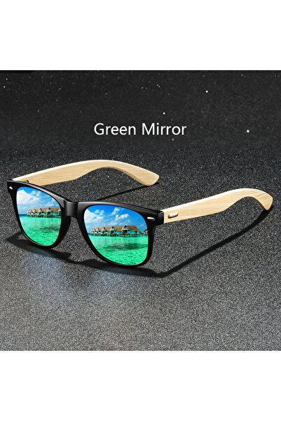 Choice5 GreenMirror Fashion Classic Square Sunglasses Men Women Driving Fishi...